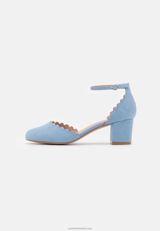 Z62T1594 Women Anna Field Classic Heels Light Blue