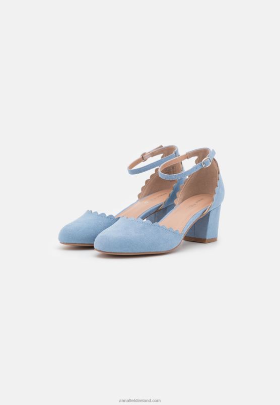 Z62T1594 Women Anna Field Classic Heels Light Blue