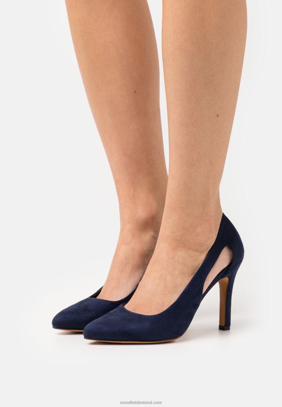 Z62T1595 Women Anna Field Classic Heels Dark Blue