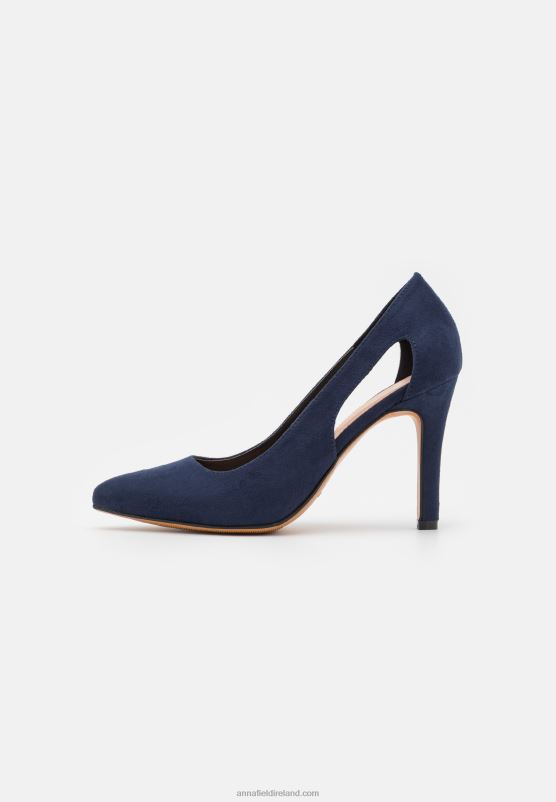 Z62T1595 Women Anna Field Classic Heels Dark Blue