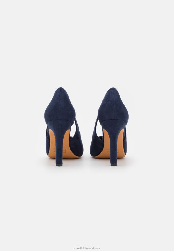Z62T1595 Women Anna Field Classic Heels Dark Blue