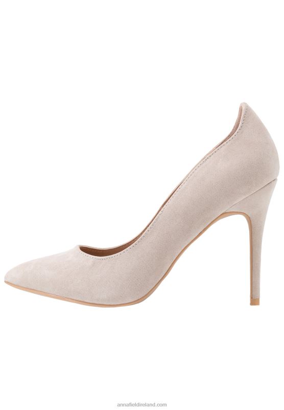Z62T1596 Women Anna Field High Heels Taupe