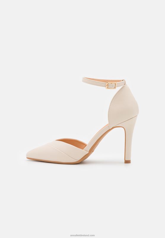 Z62T1598 Women Anna Field Classic Heels Off-White