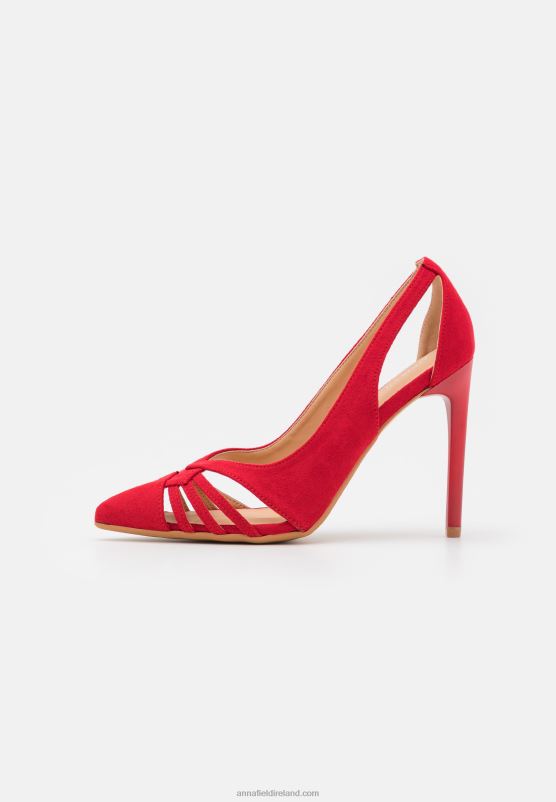 Z62T1604 Women Anna Field Classic Heels Red