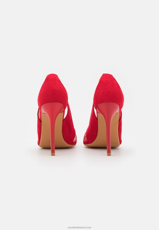 Z62T1604 Women Anna Field Classic Heels Red