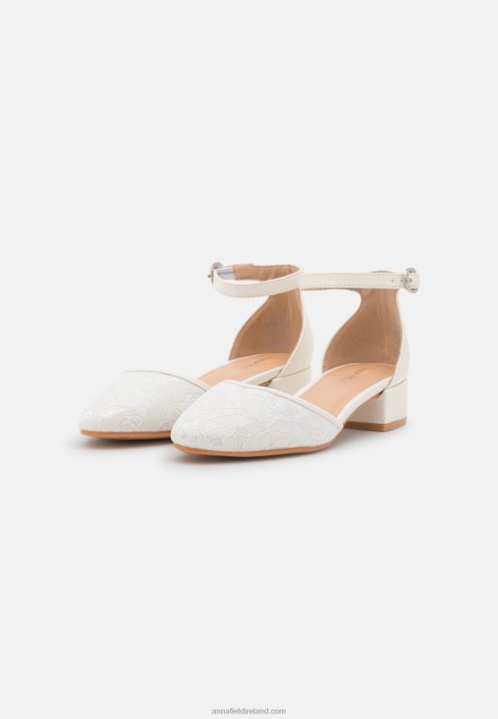 Z62T1613 Women Anna Field Classic Heels White