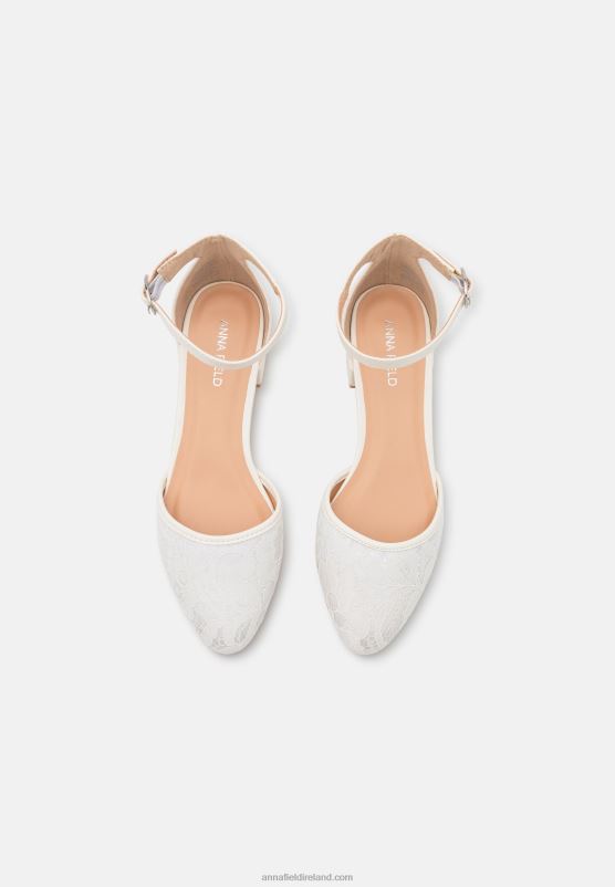 Z62T1613 Women Anna Field Classic Heels White