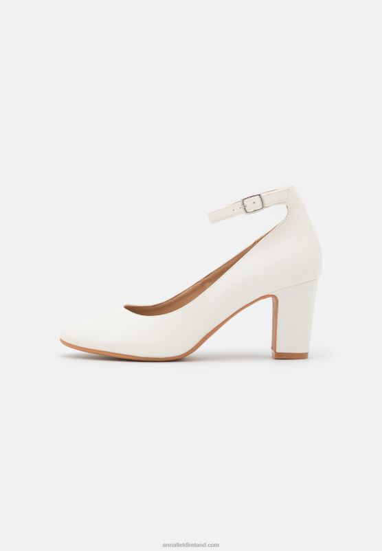 Z62T1617 Women Anna Field Classic Heels White