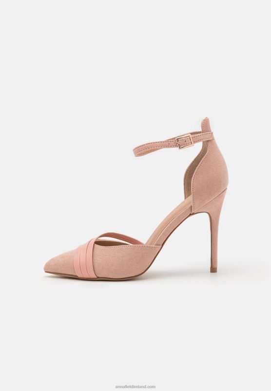 Z62T1620 Women Anna Field Classic Heels Light Pink