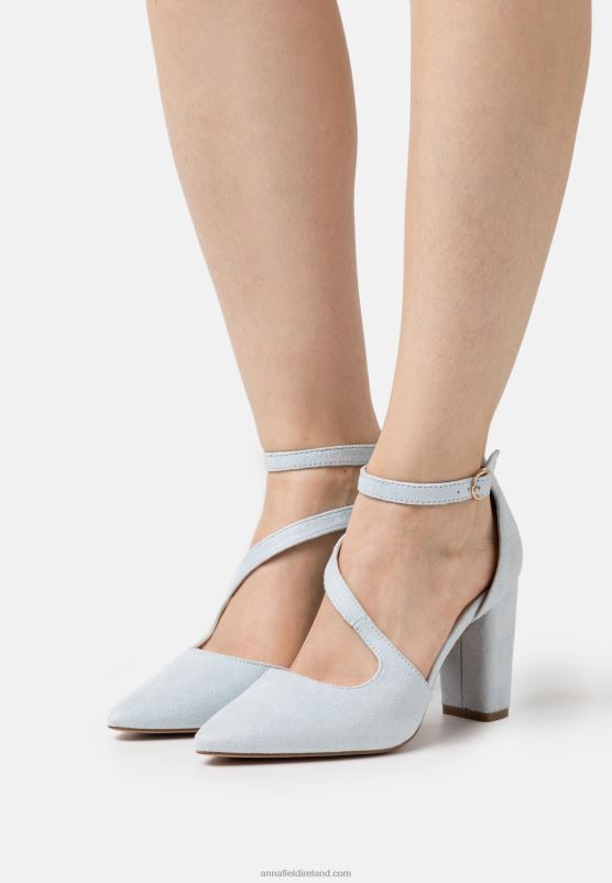 Z62T1621 Women Anna Field Classic Heels Light Blue