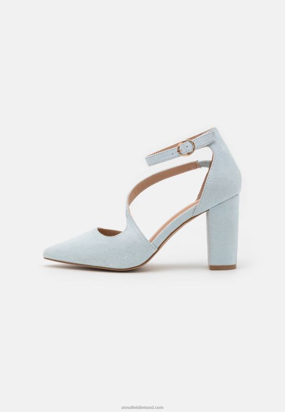 Z62T1621 Women Anna Field Classic Heels Light Blue