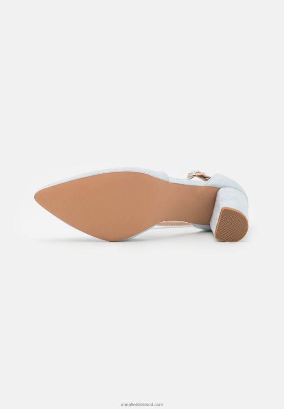 Z62T1621 Women Anna Field Classic Heels Light Blue