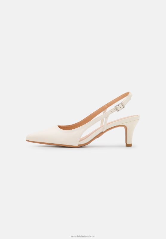 Z62T1638 Women Anna Field Classic Heels White