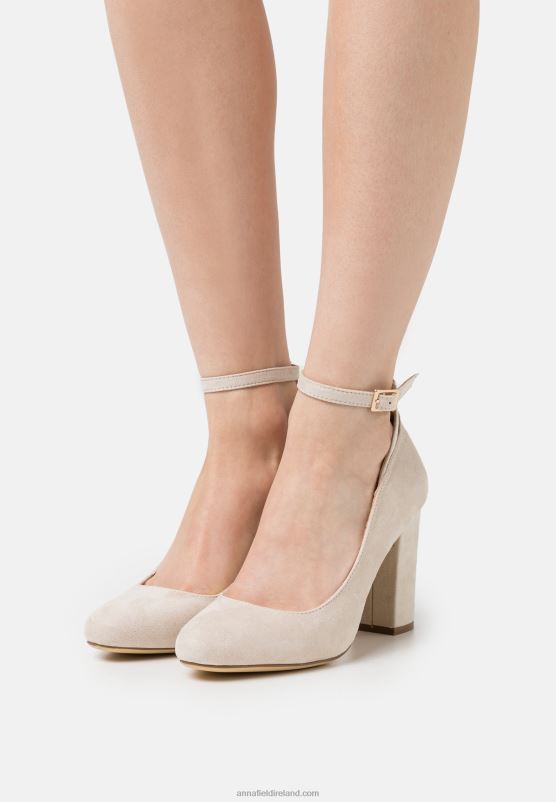 Z62T1643 Women Anna Field Classic Heels Taupe