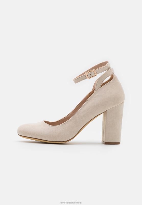Z62T1643 Women Anna Field Classic Heels Taupe