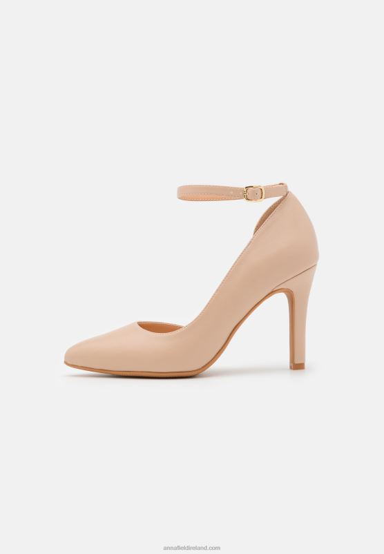 Z62T1644 Women Anna Field Classic Heels Beige