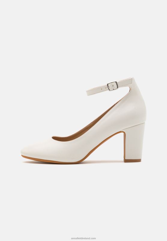 Z62T1654 Women Anna Field Classic Heels White