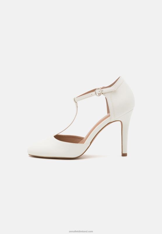 Z62T1660 Women Anna Field Classic Heels White