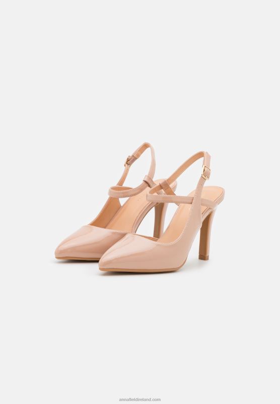 Z62T1663 Women Anna Field Classic Heels Light Pink