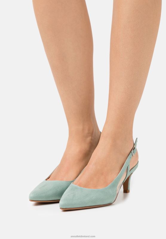 Z62T1664 Women Anna Field Classic Heels Mint