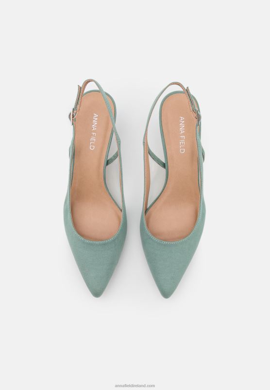 Z62T1664 Women Anna Field Classic Heels Mint