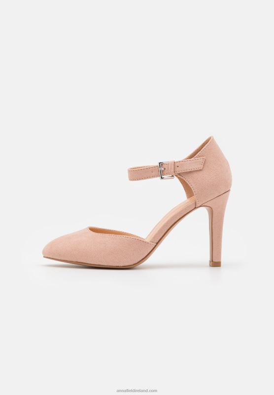 Z62T1673 Women Anna Field Classic Heels Light Pink