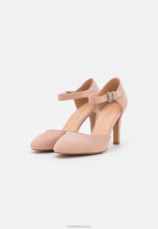 Z62T1673 Women Anna Field Classic Heels Light Pink
