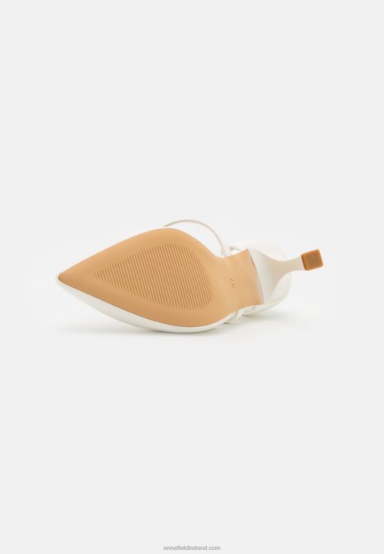 Z62T1674 Women Anna Field Classic Heels White