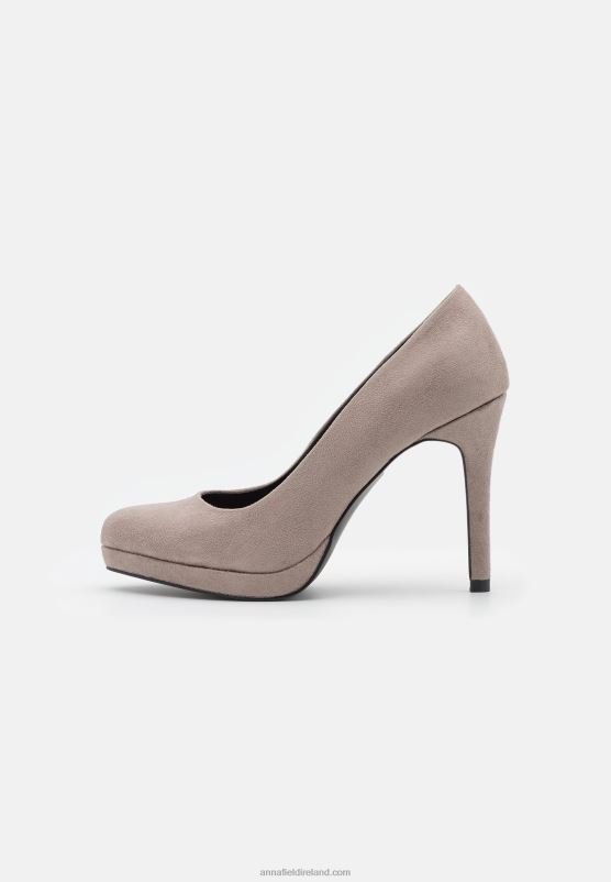 Z62T1679 Women Anna Field Classic Heels Grey
