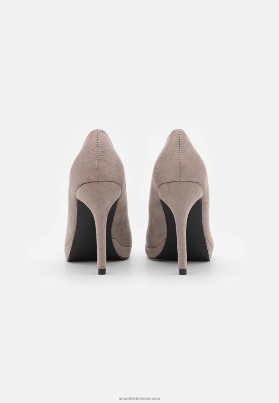Z62T1679 Women Anna Field Classic Heels Grey