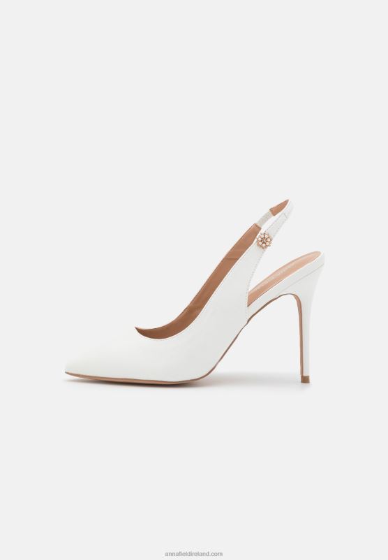 Z62T1682 Women Anna Field Classic Heels Offwhite