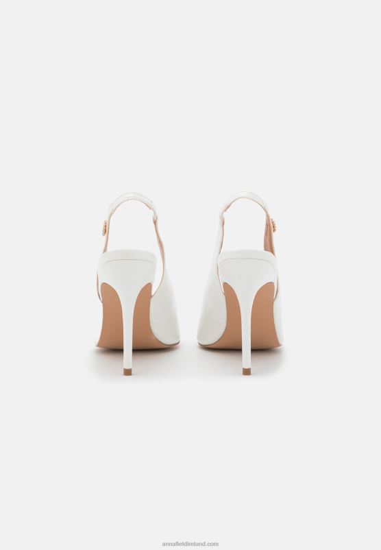 Z62T1682 Women Anna Field Classic Heels Offwhite