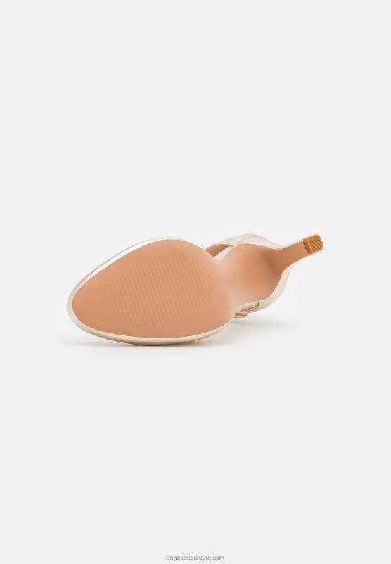 Z62T1692 Women Anna Field Classic Heels Gold