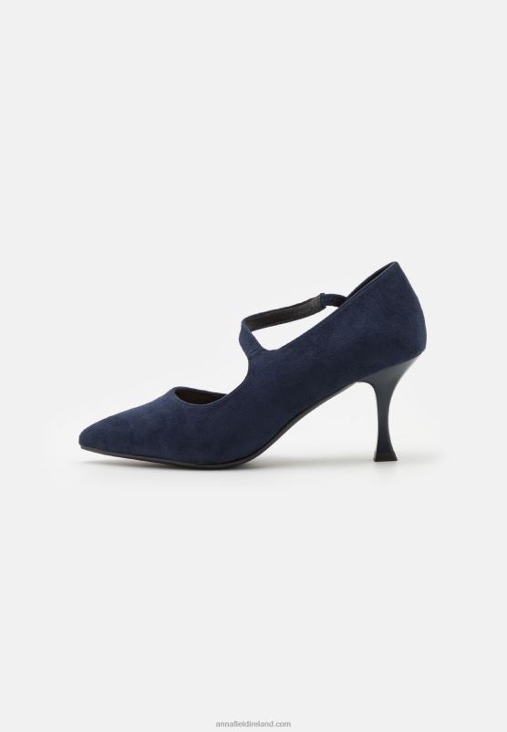 Z62T1700 Women Anna Field Classic Heels Dark Blue