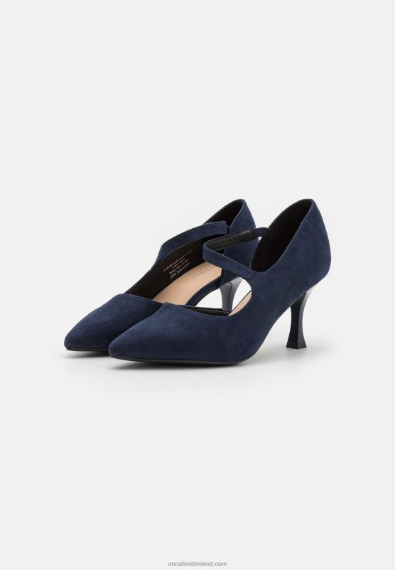 Z62T1700 Women Anna Field Classic Heels Dark Blue