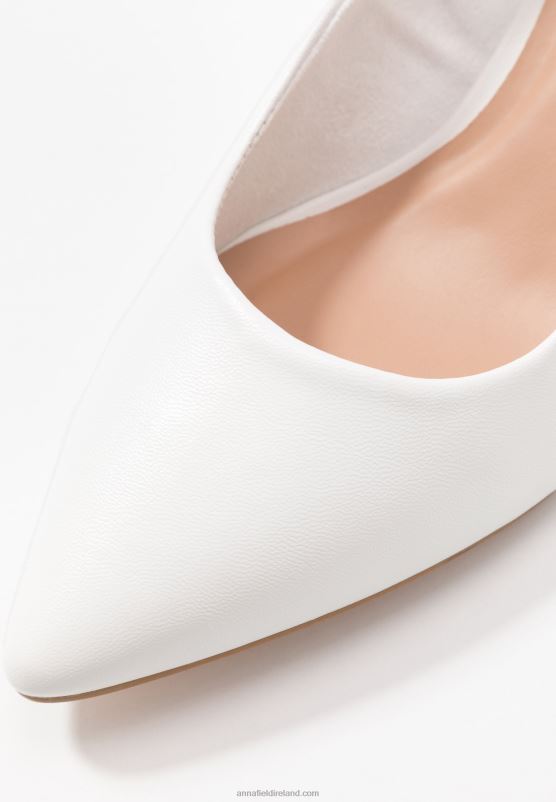 Z62T1703 Women Anna Field Classic Heels White