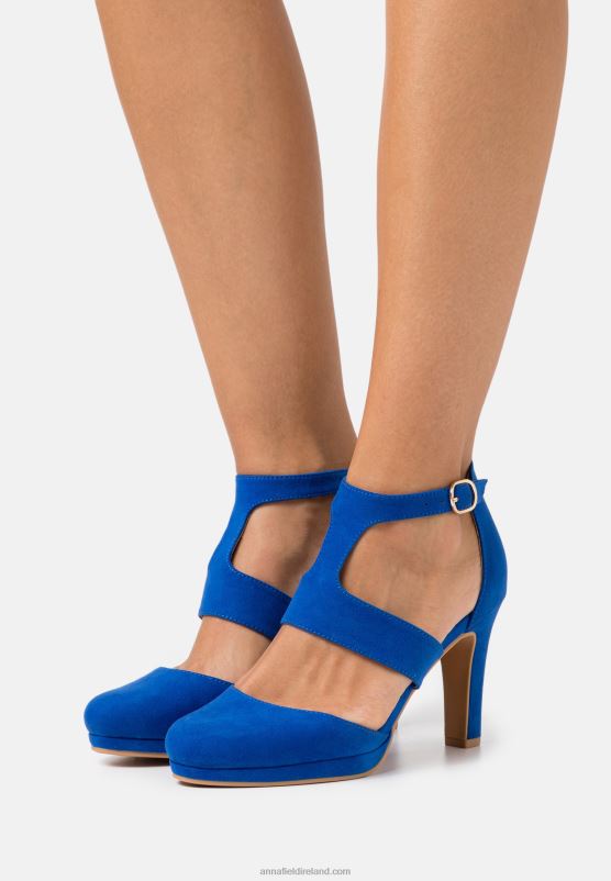 Z62T1721 Women Anna Field High Heels Royal Blue