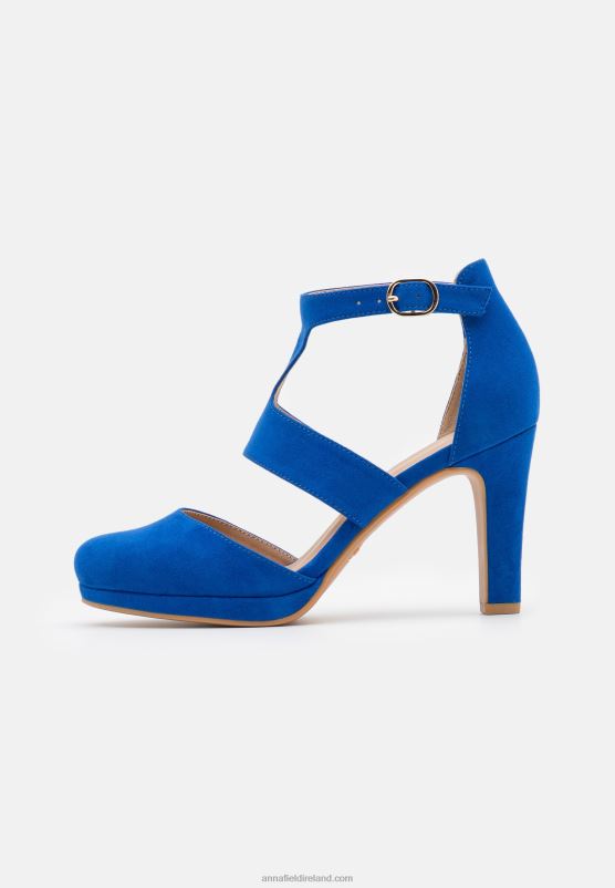 Z62T1721 Women Anna Field High Heels Royal Blue