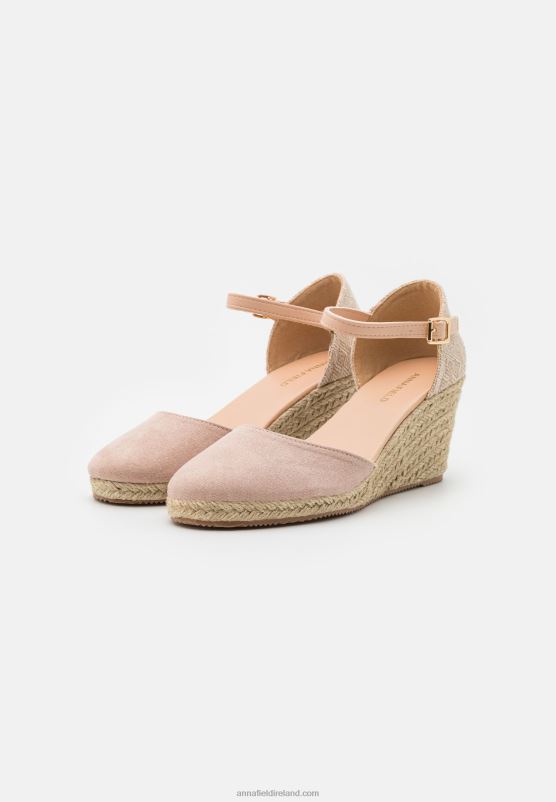 Z62T1728 Women Anna Field Wedges Light Pink
