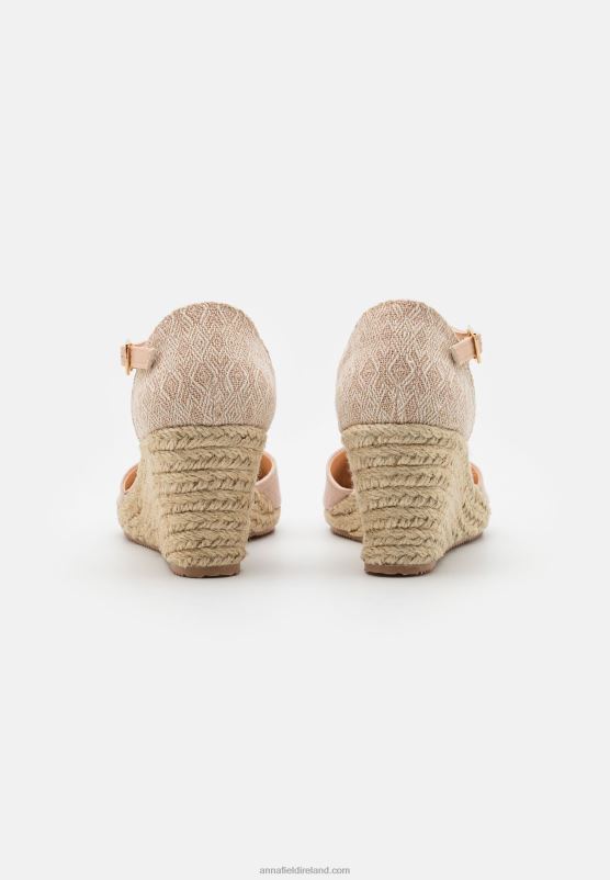 Z62T1728 Women Anna Field Wedges Light Pink