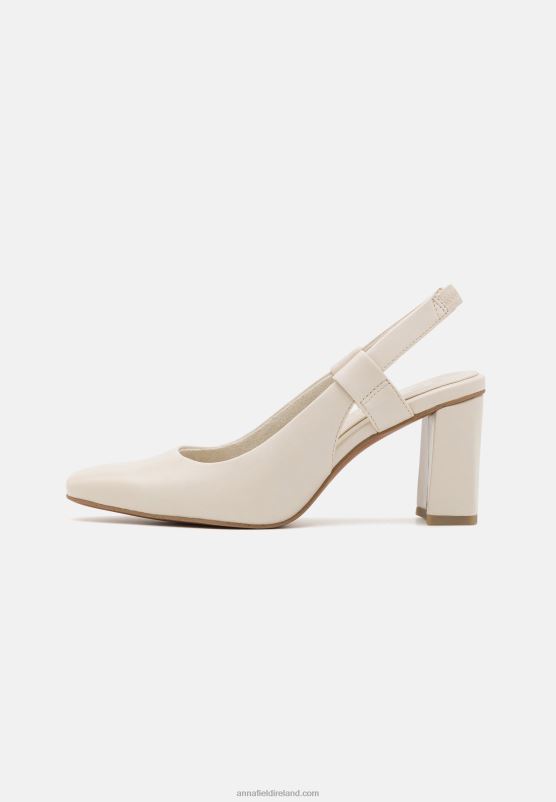 Z62T1740 Women Anna Field Classic Heels Cream