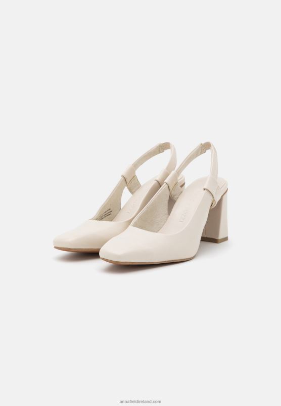 Z62T1740 Women Anna Field Classic Heels Cream