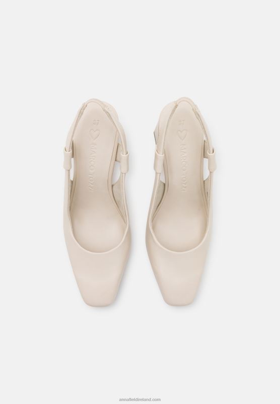 Z62T1740 Women Anna Field Classic Heels Cream