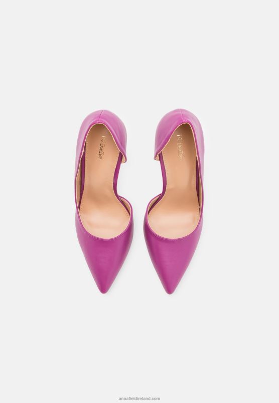 Z62T1744 Women Anna Field Zaltola Classic Heels Purple