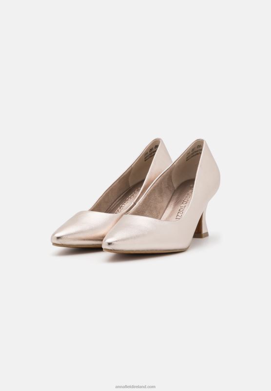 Z62T1754 Women Anna Field Classic Heels Platinum