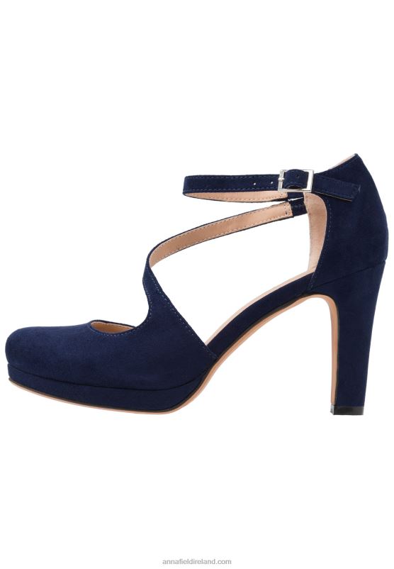 Z62T1771 Women Anna Field High Heels Dark Blue