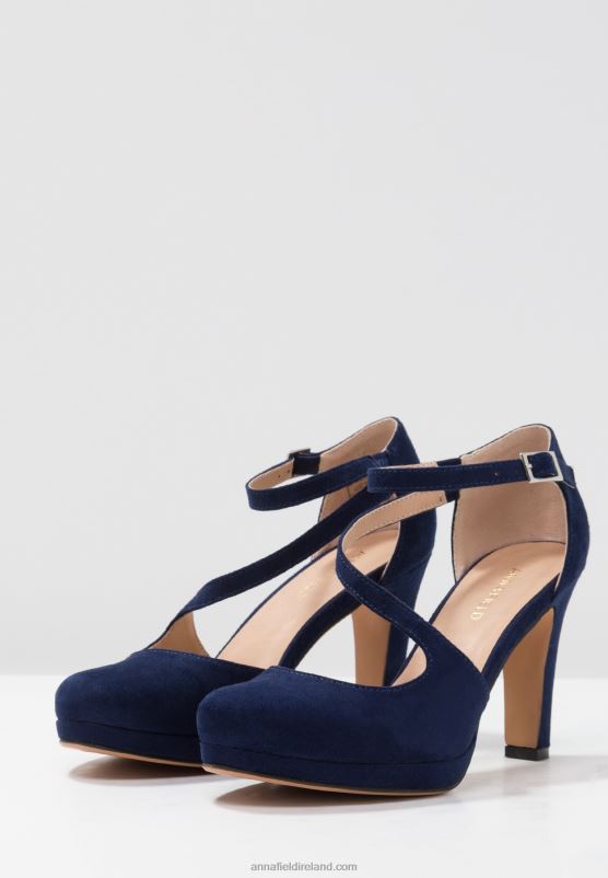 Z62T1771 Women Anna Field High Heels Dark Blue