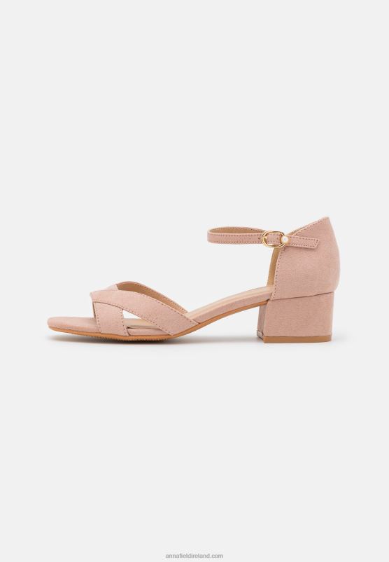 Z62T1252 Women Anna Field Sandals Light Pink
