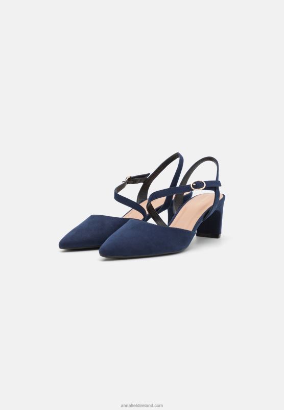 Z62T1261 Women Anna Field Sandals Dark Blue