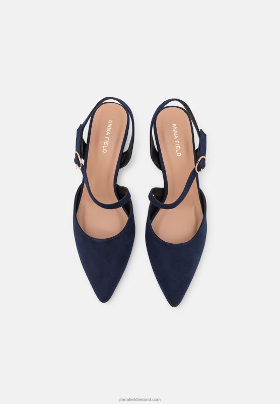 Z62T1261 Women Anna Field Sandals Dark Blue